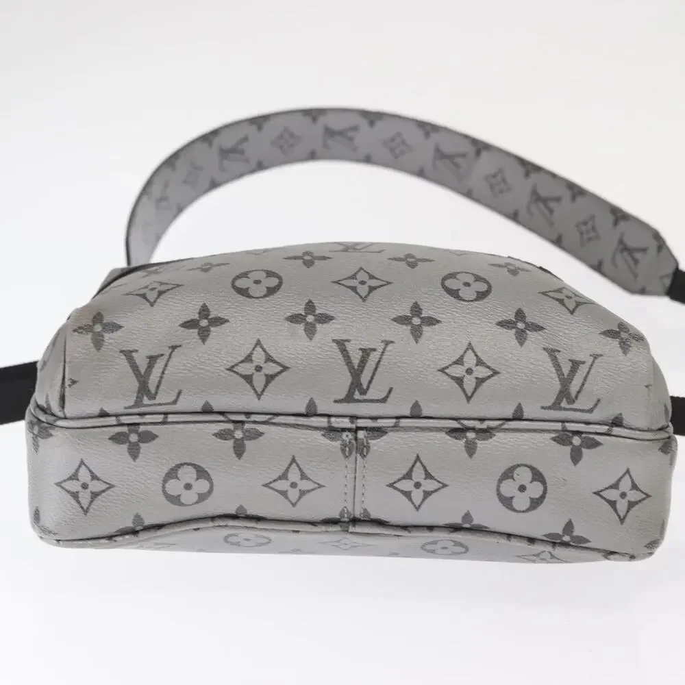 Louis Vuitton Monogram Reflect Messenger PM Shoulder Bag Silver
